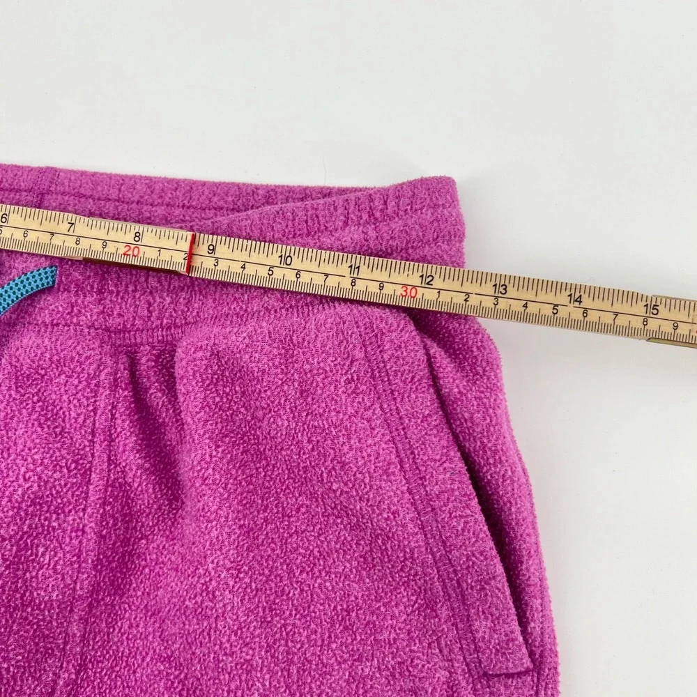 Stio Kids Magenta Pink Fleece Joggers Sweatpants Size 12 Recycled‎ Polyester